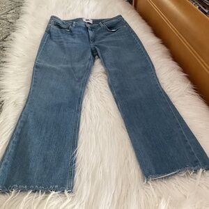 Paige Collette Crop Flare Jeans